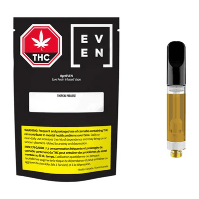 Even Tropical Paradise Live Resin infused Sativa Vape Cartridge